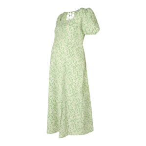Dorothy Perkins Maternity Letné šaty  pastelovo žltá / pastelovo zelená