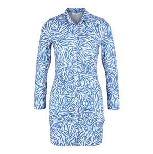 Dorothy Perkins Petite Košeľové šaty  modrá / biela