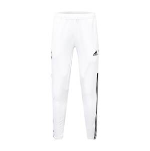 ADIDAS PERFORMANCE Športové nohavice 'Real Madrid Condivo'  biela / čierna / fialová