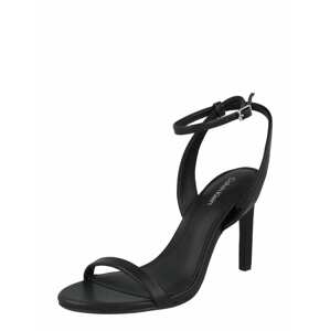 Calvin Klein Remienkové sandále 'ESSENTIA'  čierna