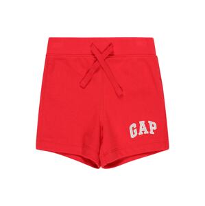 GAP Nohavice  červená / biela / sivá