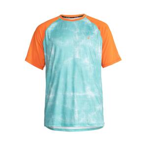 Spyder Funkčné tričko  oranžová / modrá / biela