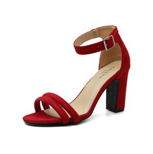 Celena Remienkové sandále 'Chelsie'  červená