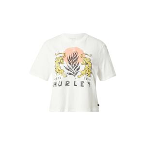 Hurley Funkčné tričko 'LE TIGRE'  béžová / žltá / čierna