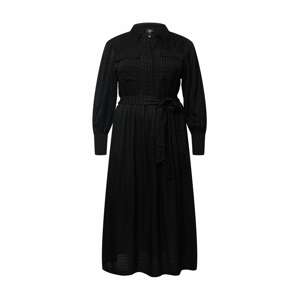 River Island Plus Košeľové šaty 'EMERSON'  čierna