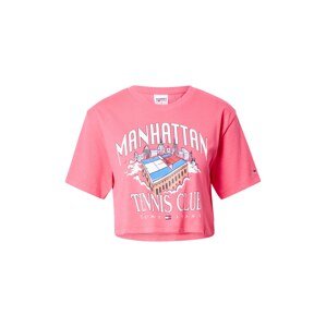 Tommy Jeans Tričko  zmiešané farby / ružová