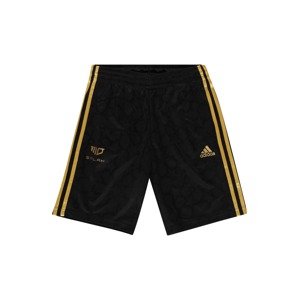 ADIDAS PERFORMANCE Športové nohavice 'SALAH'  čierna / zlatá žltá