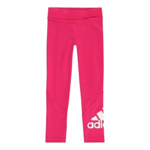 ADIDAS SPORTSWEAR Športové nohavice 'Designed 2 Move'  purpurová / biela