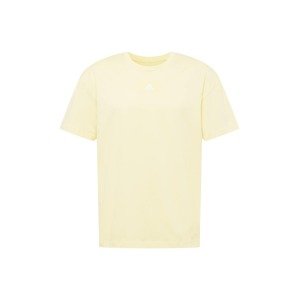 ADIDAS SPORTSWEAR Funkčné tričko  svetložltá / biela