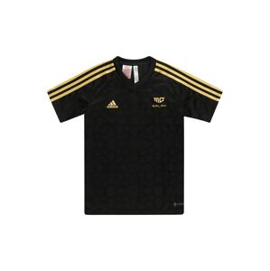 ADIDAS SPORTSWEAR Funkčné tričko  zlatá / čierna