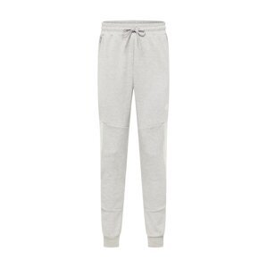 ADIDAS PERFORMANCE Športové nohavice  sivá melírovaná / svetlosivá / biela
