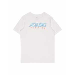 Jack & Jones Junior Tričko  svetlomodrá / červená / biela