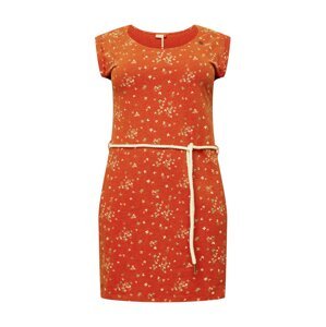 Ragwear Plus Šaty 'TAMY'  oranžovo červená / petrolejová / ružová / biela