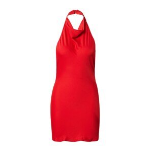 Nasty Gal Kokteilové šaty  červená