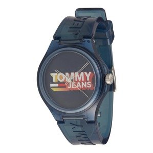 Tommy Jeans Analógové hodinky  námornícka modrá / horčicová / červená / biela