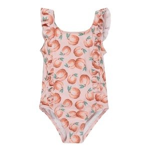 Hust & Claire Jednodielne plavky  ružová / broskyňová / nefritová