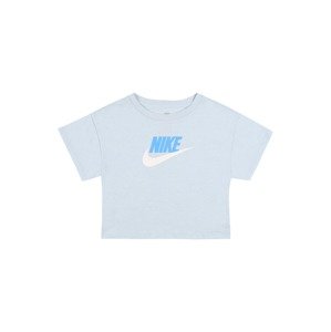 Nike Sportswear Tričko  modrá / svetlosivá / biela