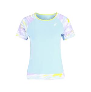 ASICS Funkčné tričko  azúrová / levanduľová / biela / žltá