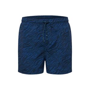 TOM TAILOR Plavecké šortky 'Collin'  modrá / námornícka modrá