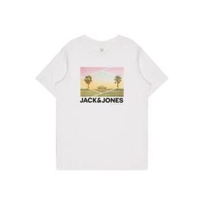 Jack & Jones Junior Tričko 'BILLBOARD'  zmiešané farby / biela