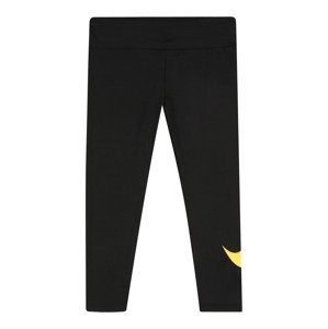 Nike Sportswear Legíny 'FREEZE TAG'  čierna / žltá / svetloružová