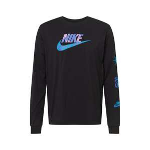 Nike Sportswear Tričko 'FESTIVAL'  modrá / čierna