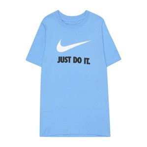 Nike Sportswear Tričko  námornícka modrá / svetlomodrá / biela