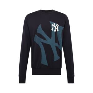 NEW ERA Mikina 'New York Yankees'  tmavomodrá / modrosivá / biela