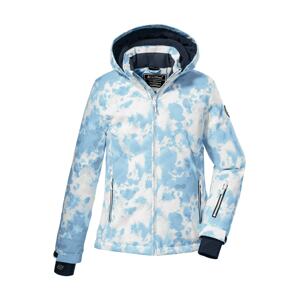 KILLTEC Outdoorová bunda  nebesky modrá / tmavomodrá / biela