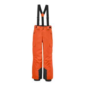 KILLTEC Outdoorové nohavice  tmavomodrá / oranžová