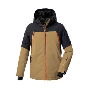 KILLTEC Outdoorová bunda  farba ťavej srsti / oranžová / čierna