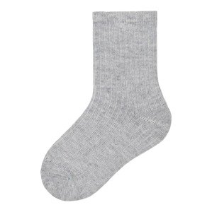 NAME IT Ponožky 'HUKY'  sivá melírovaná