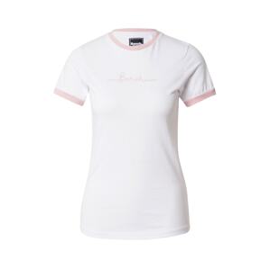 BENCH Tričko  biela / ružová