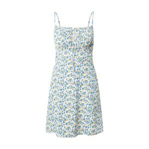 NEON & NYLON Letné šaty  azúrová / pastelovo žltá / marhuľová / čierna / biela