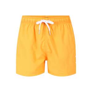 GANT Plavecké šortky  oranžová / biela