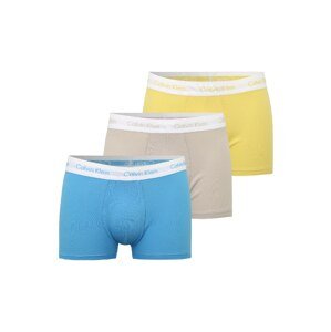 Calvin Klein Underwear Boxerky  svetložltá / béžová / svetlomodrá