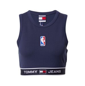 Tommy Jeans Top  modrá / námornícka modrá / červená / biela