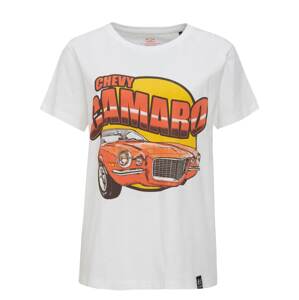 Recovered Tričko 'Chevy Camaro'  zmiešané farby / biela