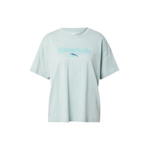 Reebok Sport Funkčné tričko  námornícka modrá / tyrkysová / svetlosivá