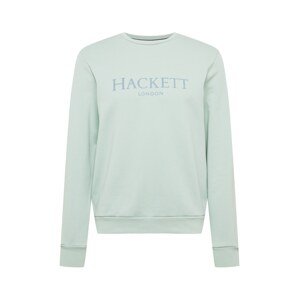 Hackett London Mikina  pastelovo zelená / svetlomodrá