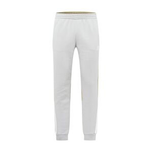 ADIDAS PERFORMANCE Športové nohavice  sivá melírovaná / kaki / biela