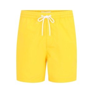 Calvin Klein Underwear Plavecké šortky  žltá / biela