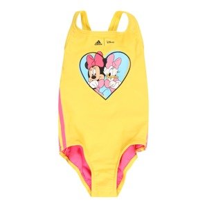 ADIDAS PERFORMANCE Športové plavky 'Disney Friendship'  žltá / tyrkysová / čierna / ružová