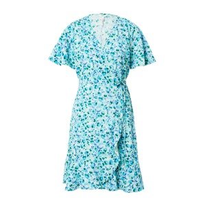 OBJECT Košeľové šaty 'Papaya'  modrá / mätová / biela