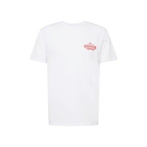 QUIKSILVER Funkčné tričko  biela / červená / čierna