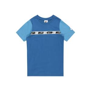Nike Sportswear Tričko  modrá / svetlomodrá / biela / čierna