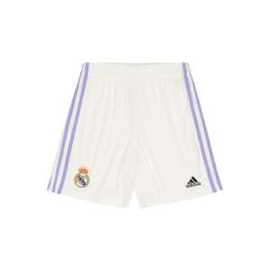 ADIDAS PERFORMANCE Športové nohavice 'Real Madrid 22-23 Heim'  biela / svetlofialová / tmavomodrá / zlatá žltá