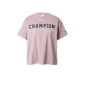 Champion Authentic Athletic Apparel Tričko  púdrová / staroružová / čierna / biela