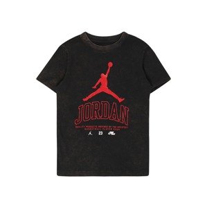 Jordan Tričko 'NO LOOK'  čierna / červená / biela