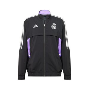 ADIDAS SPORTSWEAR Športová bunda  fialová / čierna / biela